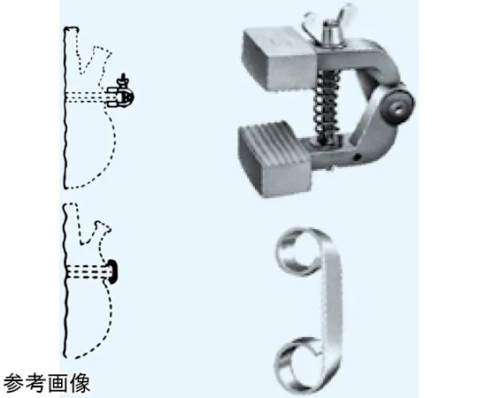 65-8670-60 3-piece Set Screw Type for Clamp Separable 511-SG