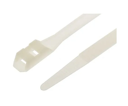 63-7659-16　RS PRO Natural Nylon Double Locking Cable Tie Cable Tie, 180mm x 9 mm　666-4704