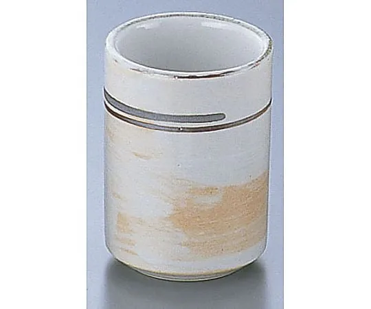 62-6844-74 White brush medium tea cup D03-59