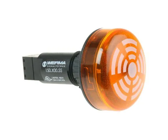63-7562-95 150 Buzzer Beacon, Yellow LED, 24 V dc 15030055