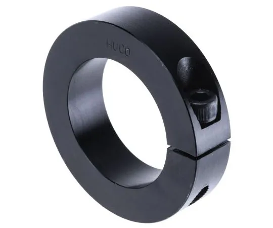 63-7699-19 Huco Collar One Piece Clamp Screw, Bore 50mm, OD 78mm, W 19mm, Steel 46101050