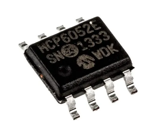 63-7695-13 MCP6052-E/SN Microchip, Precision, Op Amp, RRIO, 380kHz, 3 V, 5 V, 8-Pin SOIC MCP6052-E/SN