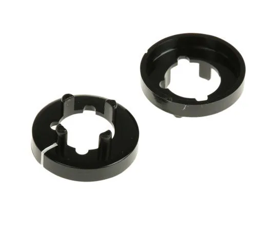 63-7561-58 RS PRO Nut Cover, Nut Cover Type, Black, For Use With Collet Knob 463-8570