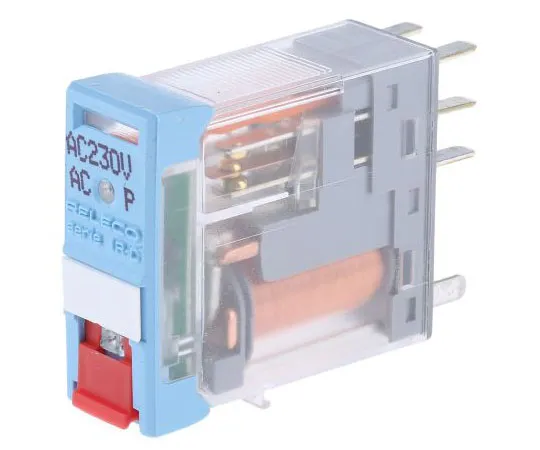 63-7636-38 RelecoC12 DPDT Non-Latching Relay PCB Mount, 230V ac Coil, 5A C12A21X230A