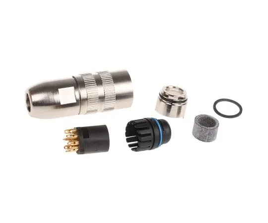 63-7615-21 Lumberg 8 Pole Din Socket Socket, DIN EN 60529, 5A, 60 V ac IP68 0322 08