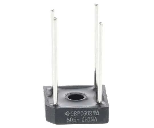 63-7729-67 Vishay GBPC602-E4/51, Bridge Rectifier, 6A 200V, 4-Pin GBPC6 GBPC602-E4/51