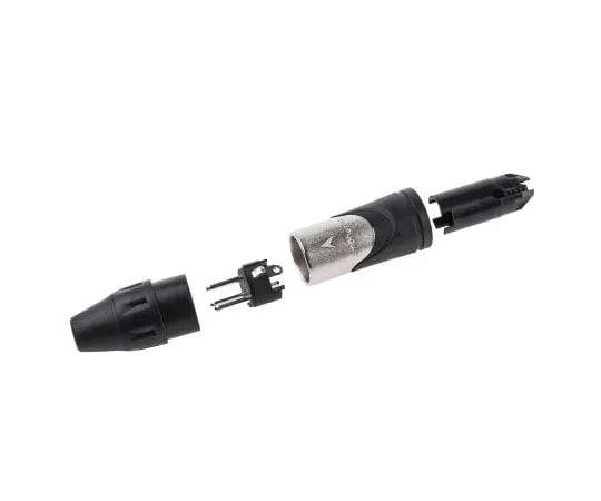 63-7657-36 Amphenol 3 Way Cable Mount XLR Connector, Male, Silver Plated Contacts, 133 V AX3M