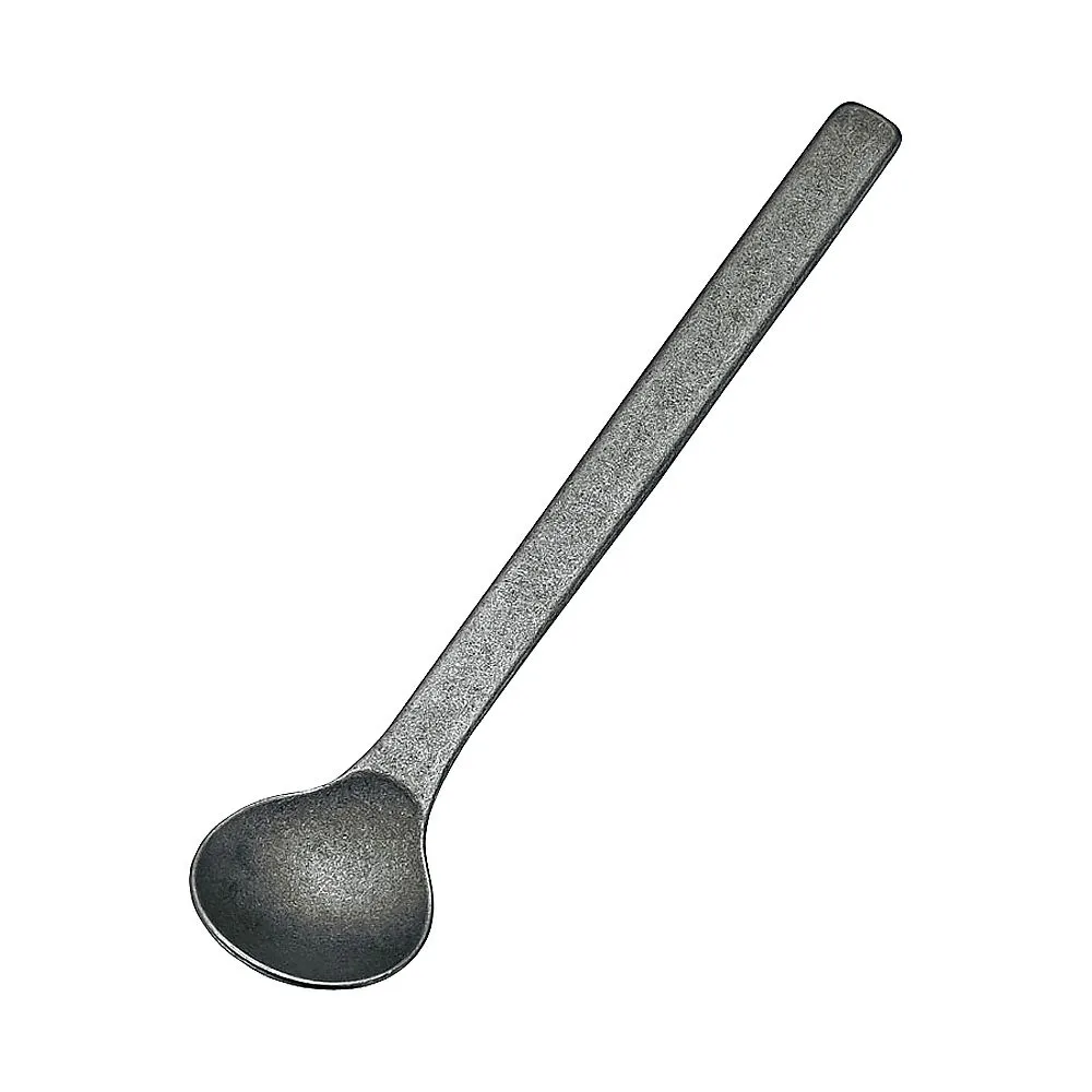 65-3879-09 TKG 18-8 Heritage Mignon Cafe Spoon Barrel Gray