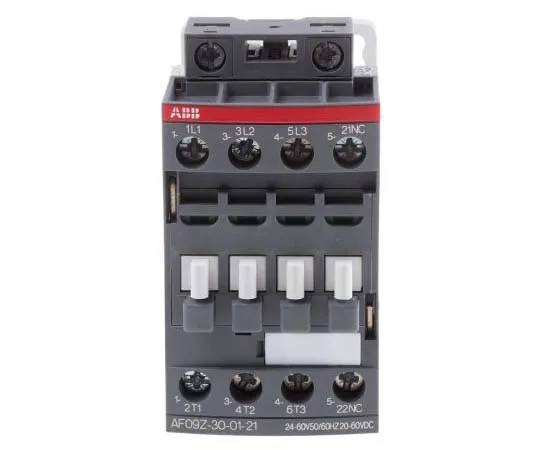 63-7739-02 ABB 3 Pole Contactor, 7 A, 60 V dc Coil, AF Range, 3NO, 4 kW 1SBL136001R2101  AF09Z-30-01-21