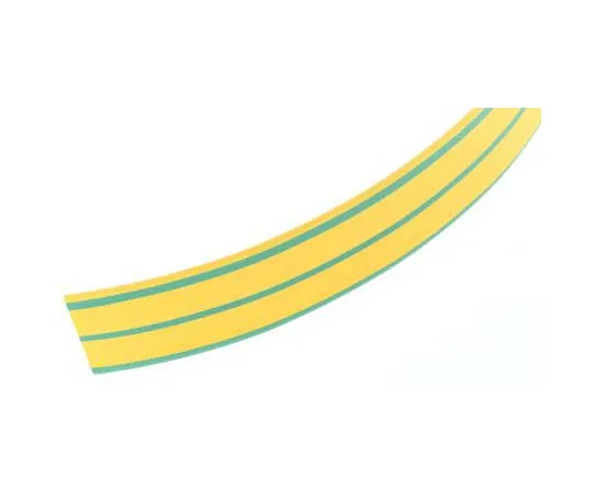 63-7710-12 RS Green/Yellow No Heat Shrink Tubing 12mm Sleeve Dia. x 4m Length 3:1 Ratio 700-4608