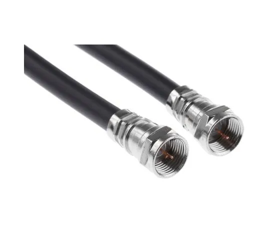 63-7573-21 Radiall Male F to Male F RG59 Coaxial Cable, 75 Ω R284C0351069