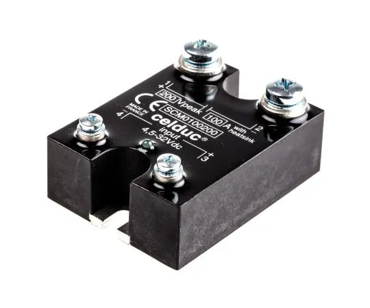 63-7591-32 Celduc 100 A Solid State Relay, Panel Mount, MOSFET, 200 V Maximum Load SCM0100200