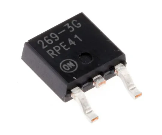 63-7697-18 ON Semiconductor MC33269DTRK-3.3G, Linear Voltage Regulator, 800mA, 3.3 V, ±1% 3-Pin, DPAK MC33269DTRK-3.3G