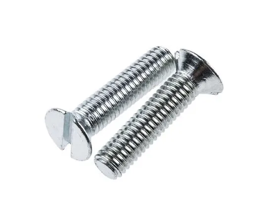 63-7627-15 RS, M6 Countersunk Head, 25mm Steel Slot Bright Zinc Plated1 546-1595