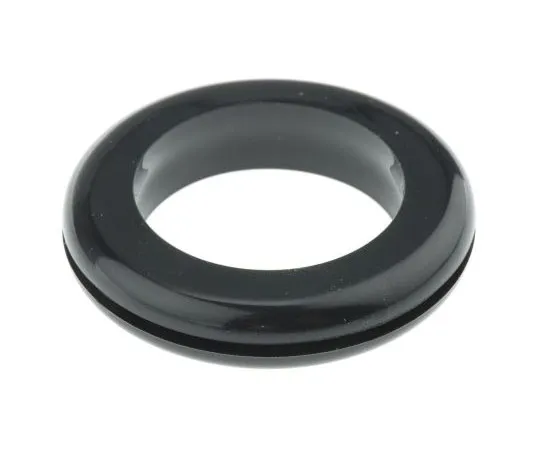 63-7659-07 RS PRO Black PVC 32mm Round Cable Grommet for Maximum of 25mm Cable Dia. 666-4619