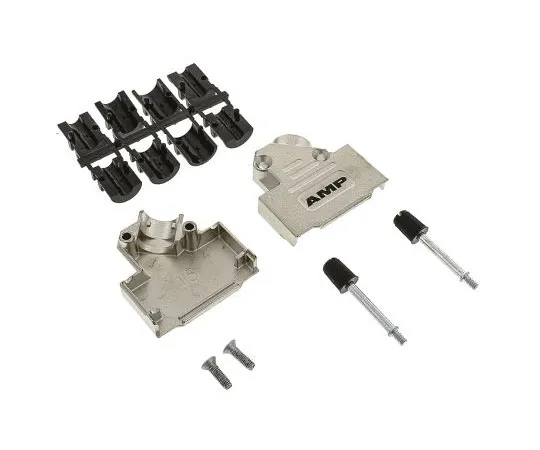 63-7686-51 TE Connectivity ADK Series Series Zinc Angled D-sub Connector Backshell, 15 Way, Strain Relief 1-1478763-5