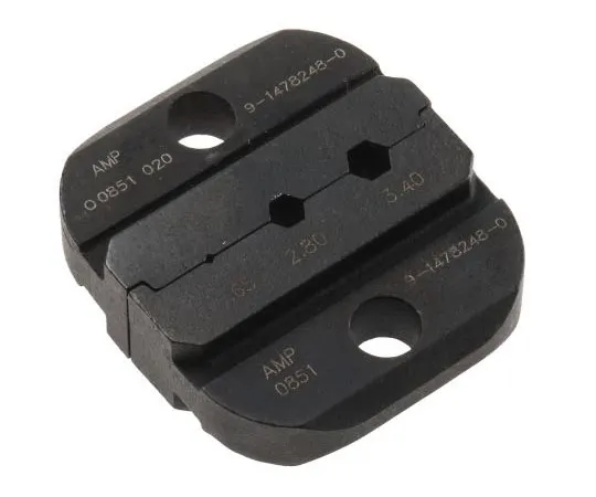 63-7550-64 TE Connectivity Crimp Die Set, BNC, MCX, SMB, SMC, Coaxial Type RG174, RG178, RG188, RG196, RG316 9-1478248-0