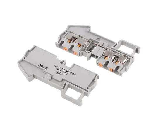 63-7729-35 Phoenix Contact, PT 4-QUATTRO-DIO 1N 5408/R-L Series , 800 V Component Terminal Block, Push In Termination 3211921