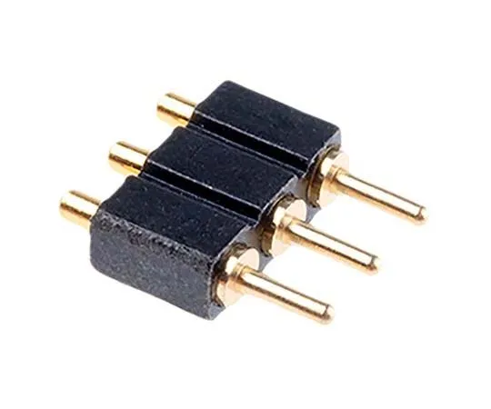 63-7713-68 Preci-Dip 2.54mm 3-Way Spring Loaded Connector, -Row Male, Through Hole, 811-S1-003-10-014101 811-S1-003-10-014101