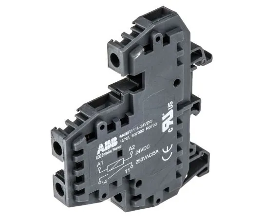 63-7603-52 ABB 24V ac/dc DIN Rail Interface Relay Module, SPNO 1SNA607002R0700