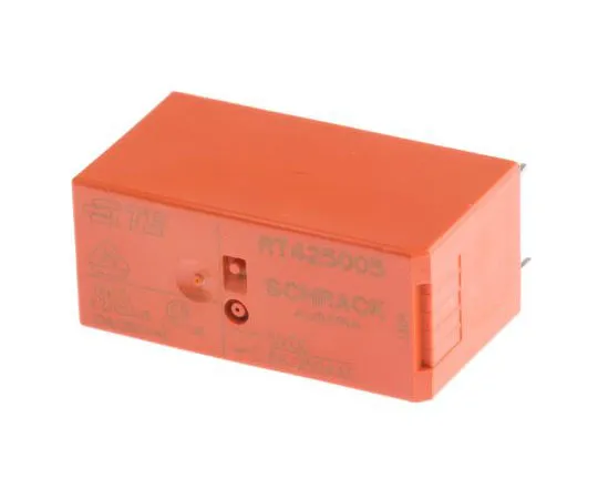 63-7679-67 TE ConnectivityRT2 DPDT Non-Latching Relay PCB Mount, 5V dc Coil, 8A RT425005
