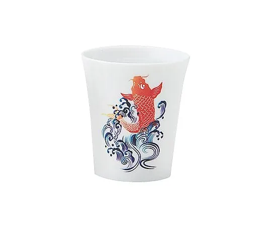 69-5205-22　Warm White Cup Tensho Carp Small B52-07　1132360