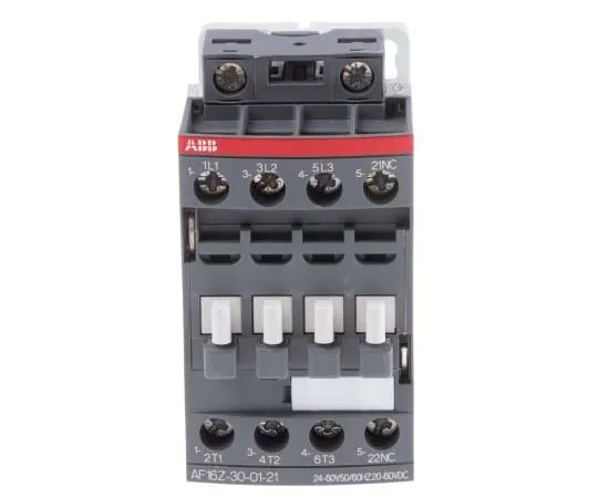 63-7739-04　ABB 3 Pole Contactor, 10.5 A, 60 V dc Coil, AF Range, 3NO, 7.5 kW　1SBL176001R2101  AF16Z-30-01-21