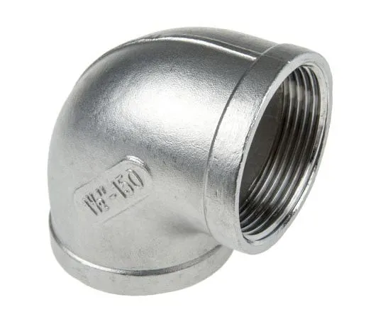 63-7591-94 RS PRO Stainless Steel 90° Elbow 1-1/2in G(P) Female x 1-1/2in G(P) Female 499-3085