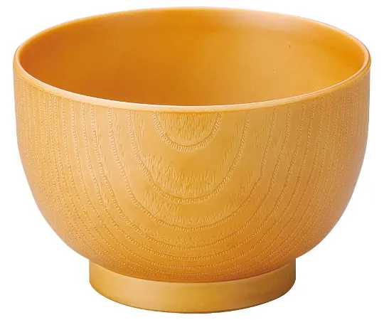 63-7197-98 Heat Resistant 3.4 Sq Tamahime Wooden Soup Bowl Fully Natural 1001024 6223590