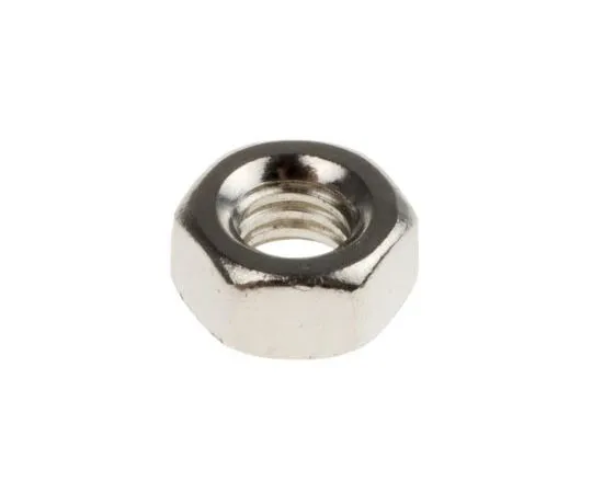63-7575-29 RS PRO, 6BA, Nickel Plated Brass Full Lock Nut 483-0596