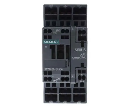 63-7721-77 Siemens 3 Pole Contactor, 32 A, 24 V ac Coil, SIRIUS Innovation, 3NO, 15 kW 3RT2027-2AB00