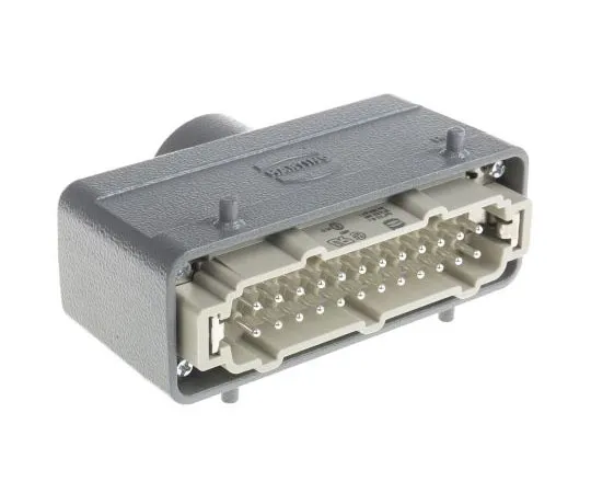 63-7584-20 Han E Series 24 Way Male 16A Connector, includes Hood, Insert 09330242601+19300241422