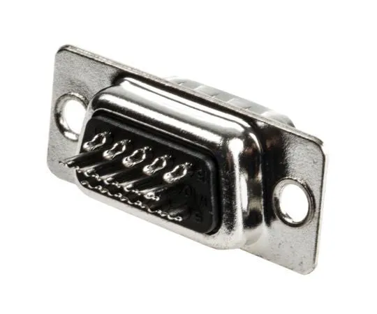 63-7638-97 ITT Cannon ZD*A Series Panel Mount, 15 Pin D-sub Connector Plug, Shell Size E High Density ZDEA15P