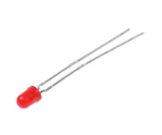 63-7729-86 2.4 V Red LED 3mm Through Hole, Vishay TLLR4400 TLLR4400