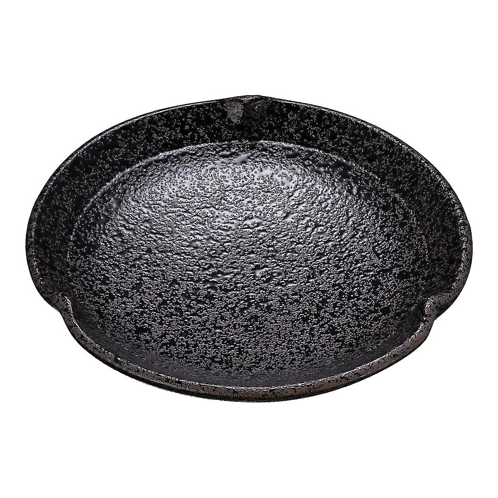 62-6841-30 Black Chirashi 3.5 Plate T03-143