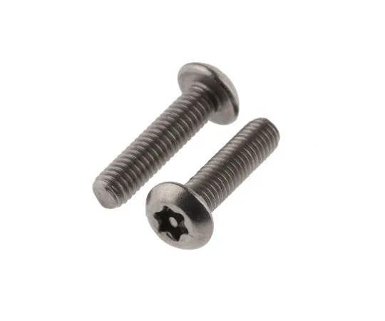 63-7642-35 Plain Button Stainless Steel Tamper Proof Security Screw, M3 x 12mm 621-2625