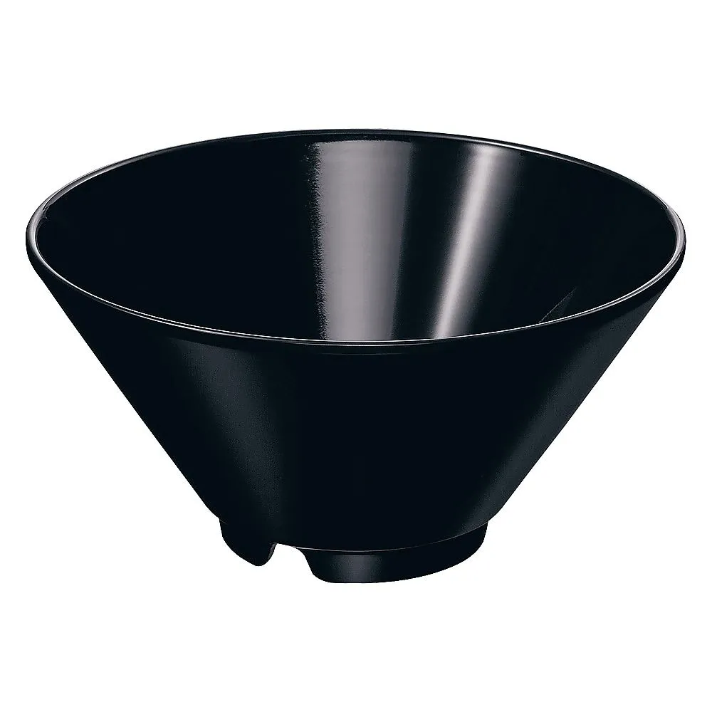 62-6848-69 Melamine Noodle Ball 17 cm Black
