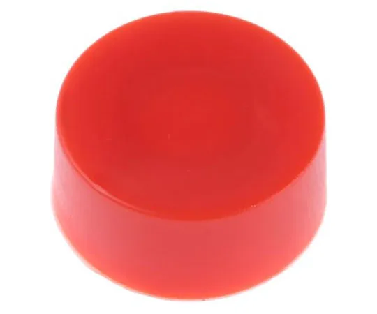 63-7577-93 Red Push Button Cap, for *** with Apem 10400 Series (Push Button Switch), Cap U2606