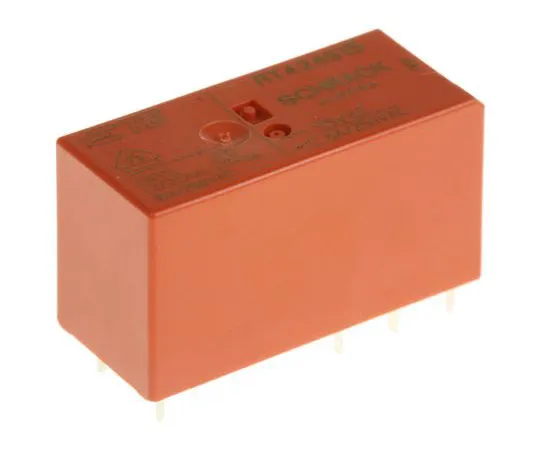 63-7679-60 TE ConnectivityRT2 DPDT Non-Latching Relay PCB Mount, 115V dc Coil, 8A RT424615