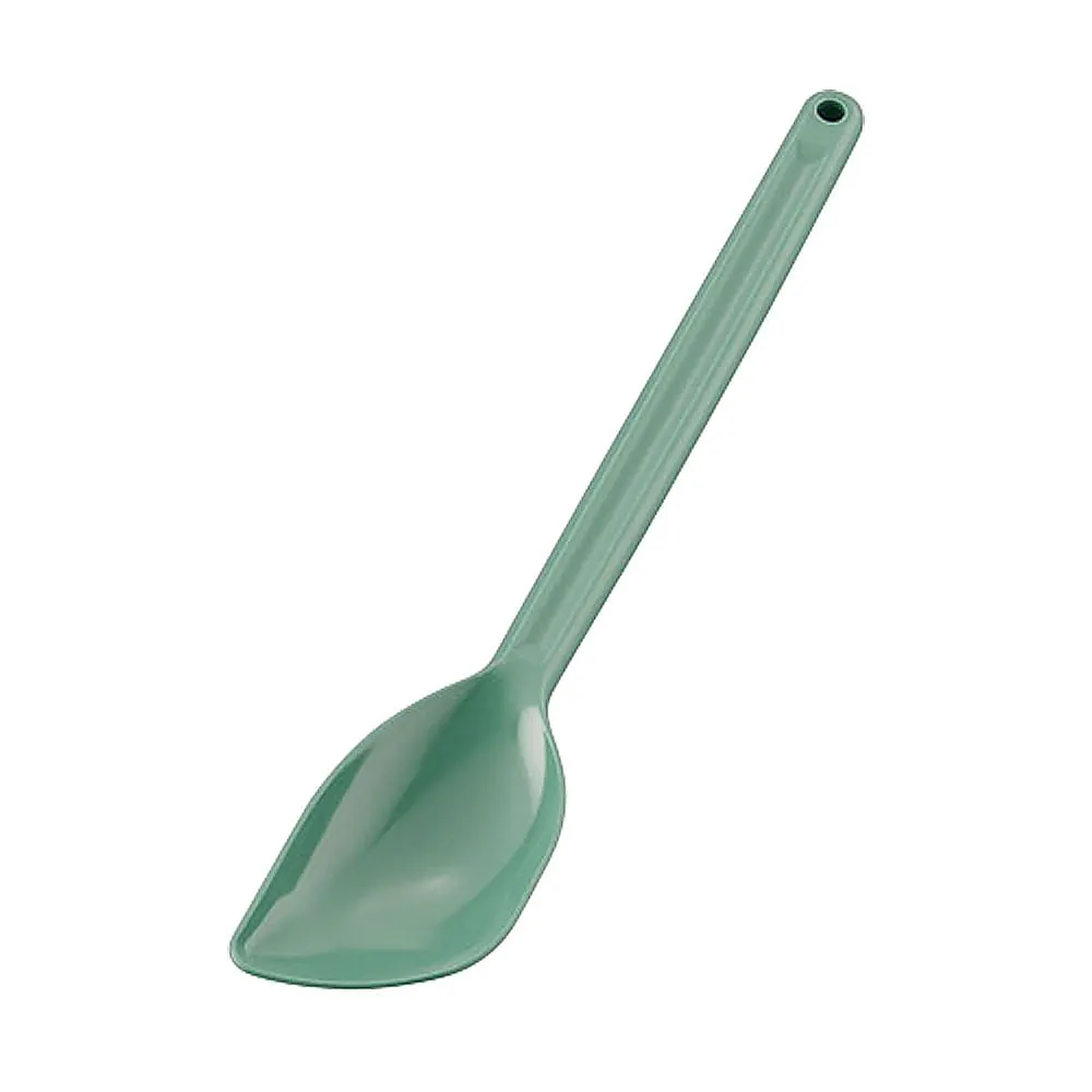 63-5721-80 Silicone Clean Spatula Spoon L380 Green WKL3104