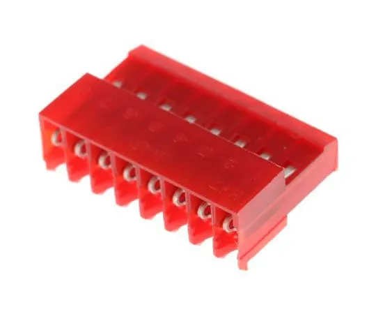 63-7616-61 TE Connectivity 8-Way IDC Connector Socket for Cable Mount, 1-Row 3-640440-8