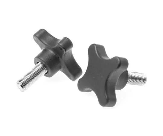 63-7715-26 RS PRO Black Thermoplastic Knob, M12 x 30 702-7706