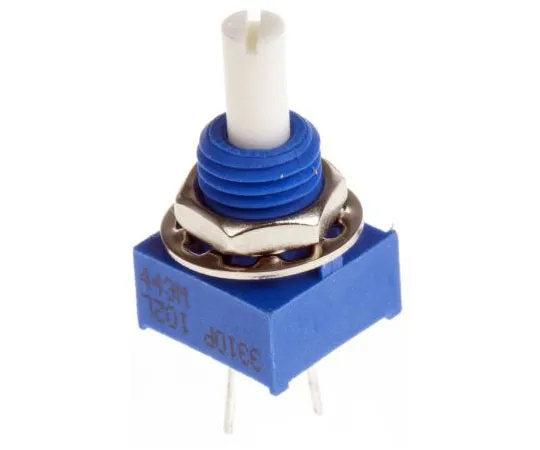 63-7698-63 Bourns 1 Gang Rotary Conductive Plastic Potentiometer with a 3.18 mm Dia. Shaft, 1kΩ, ±20%, 0.25W, Linear 3310P-001-102L 3310P-001-102L
