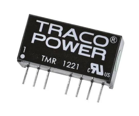 63-7600-19 TRACOPOWER TMR 2 2W Isolated DC-DC Converter Through Hole, Voltage in 9 → 18 V dc, Voltage out ±5V dc TMR 1221