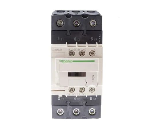 63-7656-48 Schneider Electric 3 Pole Contactor, 50 A, 24 V ac Coil, TeSys D, 3NO, 22 kW LC1D50AB7
