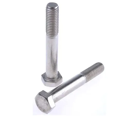 63-7596-44 Plain Stainless Steel Hex Bolt, M12 x 80mm 508-1133