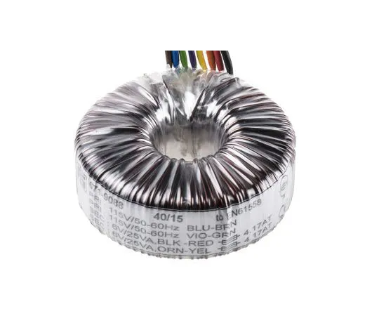 63-7670-99 2 Output Toroidal Transformer, 50VA, 2 x 6V ac 173-0088