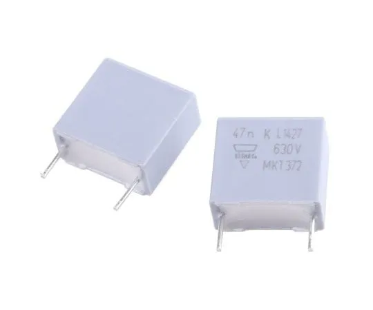 63-7581-41 Vishay 47nF Polyester Capacitor PET 250 V ac, 630 V dc ±10% MKT 372, MKT372 Series Through Hole BFC237261473