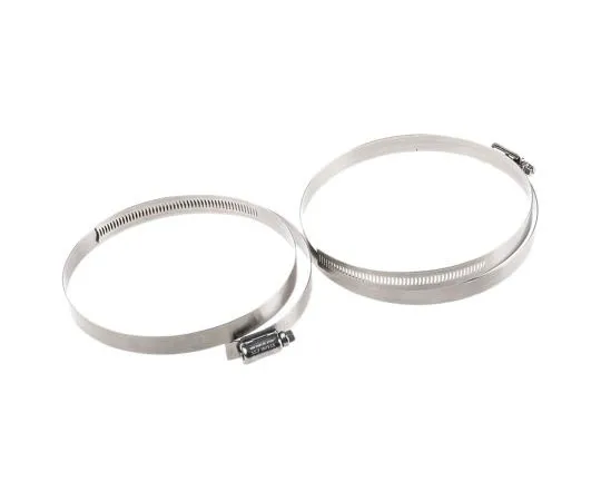 63-7587-03 HI-TORQUE Stainless Steel Slotted Hex Worm Drive, 16mm Band Width, 210mm - 240mm Inside Diameter HTM240P
