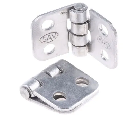63-7550-28 Savigny Natural Stainless Steel Hinge Screw, 20mm x 34mm x 1.5mm 40447 IB